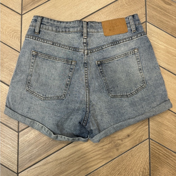 Cheap Monday Donna Shorts - Jet Blue - 30 - Picture 2 of 5